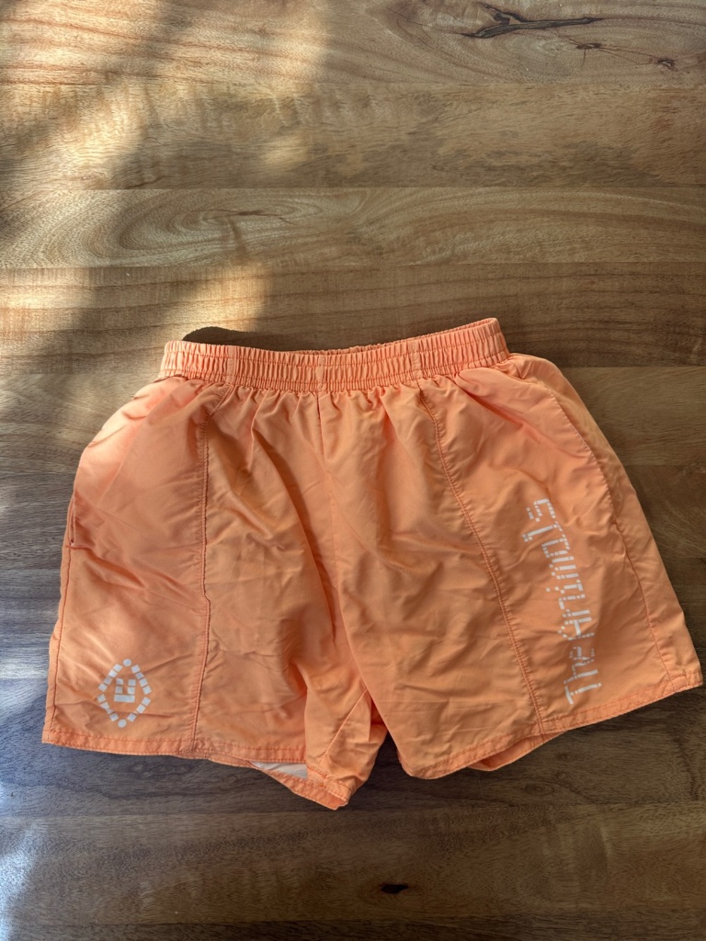 The Animals Observatory - Orange Puppy Swim Shorts